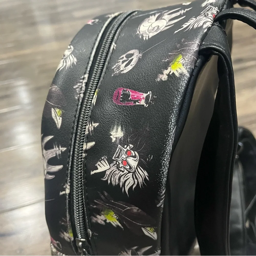 LOUNGEFLY DISNEY VILLAINS MINI BACKPACK MALEFICENT URSULA CRUELLA EVIL QUEEN
